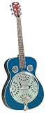 Regal RD-30 Series Studio Dobros Guitar (Metallic Blue)