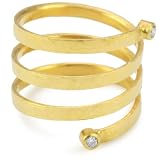 GURHAN Spring 2 White Diamonds High Karat Gold