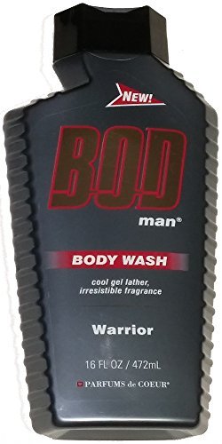 New! Warrior Bod Man Body Wash 16 Fl Oz