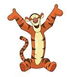 RoomMates RMK1500GM Tigger Peel and Stick Giant Wall Decal