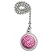 GRAPHICS & MORE Cute Chocolate Valentine Donut Pink Hearts Ceiling Fan Light Pull Chain