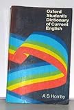 Oxford student's dictionary of current English