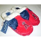 Los Angeles Angels MLB Youth Plush Slippers - M