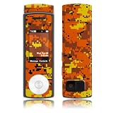 Digital Orange Camo Design Protective Skin Decal Sticker for Samsung Juke SCH-U470 Cell Phone