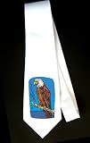 Party Decoration Necktie with eagle, perched, bird