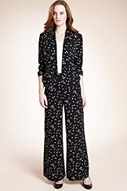 Open Front Floral Print Jacket