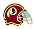 Washington Redskins Neon Sign Helmet