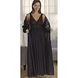 Bella Donna Stretch Lace Bodice Gown