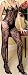 Plus Size Queen Floral Lace Open Crotch Bodystocking in Black
