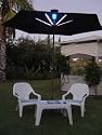 Gama Sonic GS-63 Solar Patio Umbrella