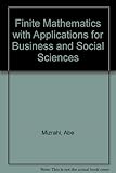 Finite mathematics with applications : for business and social sciences