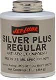 Jet-Lube Silver Plus Regular Grade Anti Seize and Thread Lubricant