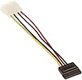 StarTech 6in 4 Pin Molex to SATA Power Cable Adapter (SATAPOWADAP)