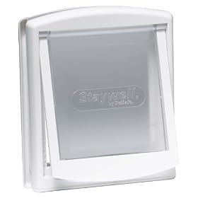 Staywell Original 2-Way Pet Door, Small, White