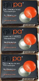 3 Glupa Glutathione Papaya Skin Whitening Soap 195g total by Glupa