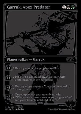 Magic The Gathering - Garruk, Apex Predator (210/269) - Unique & Misc. Promos - Foil