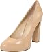 Nine West Women's Dazzler Platform Pump,Light Natural,8 M US