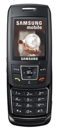 Samsung E250 Black Mobile Phone **Sim Free**Unlocked**Video Camera**FM Radio!