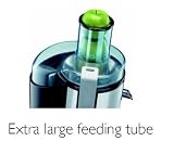 picture of Philips HR1861 Aluminium Whole Fruit Juicer with Juice Jug and Cleaning Brush