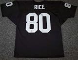 Jerry Rice Autographed/Hand Signed Oakland Raiders Jersey PSA/DNA #K09673