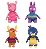 TY Backyardigans ~ Uniqua-Pablo-Austin-Tyrone Set Of 4