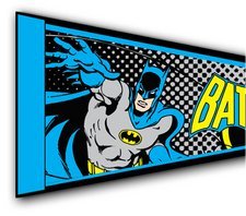 Batman Pennant DC Comics Style Large by NECA