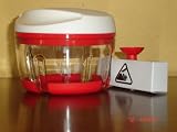 Review   / Tupperware Lil ' Chopper 1 1/4 Cup ~Clear, Chili & White~
