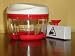 Tupperware Lil ' Chopper 1 1/4 Cup ~Clear, Chili & White~