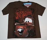 Disney-Pixar Cars Mater Toddler T-Shirt “Eat My Dust” Size: 4/5