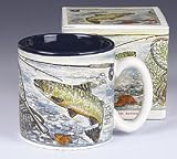 Brook Trout Fly Fishing Coffee Mug/Cup for Fisherman And Mug Collections