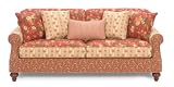 Carolines Cottage Country Red Loveseat