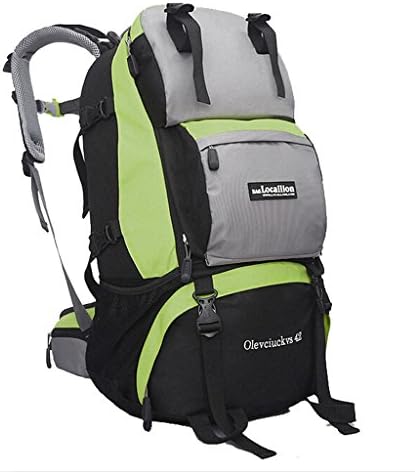 Donyan Outdoor Waterproof Mountain Hiking Backpack Large Volume 11.8*9.8*19.7" Green