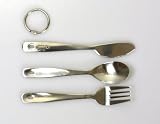 Coghlans Stainless Steel Ring Cutlery Set