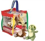 Plush Dino Value Bag 5pc T-Rex 3"