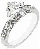 NEW DIAMOND WHITE GOLD LADIES RING