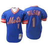 New York Mets Authentic 1983 Mookie Wilson Alternate Jersey By Mitchell & Ness Size 52