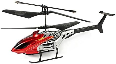 Amcctvshop 1pc High Quality New Mini 2 Channel I/R RC Remote Control Helicopter Kids Toy Gifts RED