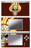 Protective Vinyl Skin Decal for Nintendo DS Lite - Burning Skull