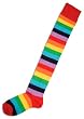 Clown Multi Color Socks - Adult Std.