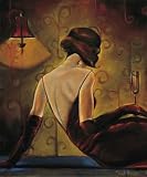 After 8 - Artist: Trish Biddle - Art Print Poster - With a Black Wood Frame - Image Size:... by ArtExpression