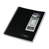 MeadWestvaco(R) Cambridge Limited(R) Limited Business Notebook, 8 1/2in. x 11in., 1 Subject, 80 Pages, No Ruling, Black