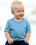 Infant T-Shirt, Color: Light Blue, Size: 6 Months