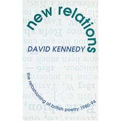 New Relations: The Refashioning of British Poetry 1980-94