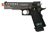 TSD Tactical/WE Airsoft Full Metal 1911 Gas Blowback with Port 5.1 Slide and Caspian Trademark