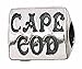 Zable Sterling Silver Cape Cod Bead Charm BZ-2114 Zable Sterling Silver Cape Cod Bead Charm BZ-2114