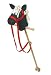Goki 53939 - Steckenpferd Rappe