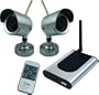 Q-See QSWOC2R 2-Pack Outdoor Wireless Night Vision Camera Kit with Receiver and Remote