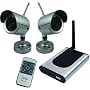 Q-See QSWOC2R 2 Pack Outdoor Wireless 20ft Night Vision Camera Kit w/Receiver & Remote
