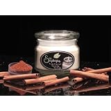 Soy Simplicities - Cinnamon Twist Soy Wax Candle - in a 12 Ounce Apothecary jar