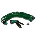 Siena Garden 560893 Spiralschlauch-Set L�nge: 7,5 Meter, Farbe: schwarz/gr�n